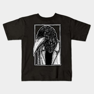 Crow Man Kids T-Shirt